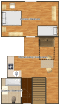 Apartmán č. 2 - půdorys